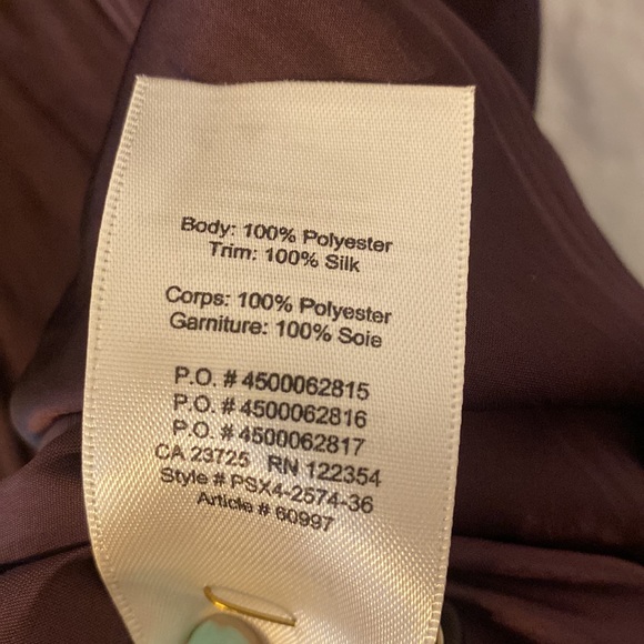 Wilfred Aritzia Austran Purple Sleeveless Blouse Size S - Picture 6 of 9